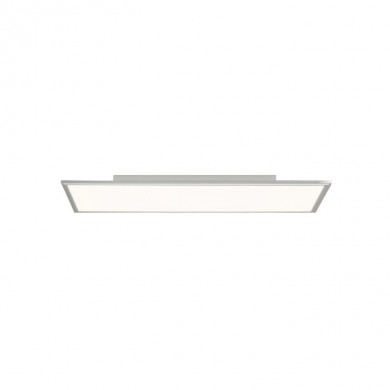 Plafonnier 60W avec variateur et télécommande FLAT 1x60W LED intégrée ALUMINIUM BLANC BRI_G94397_05 G94397/05 Plafonnier 60W avec variateur et télécommande FLAT 1x60W LED intégrée ALUMINIUM BLANC BRILLIANT G94397/05