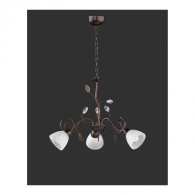 Lustre Traditio Rouille Antique 3x40W E14 TRIO LIGHTING 110700328