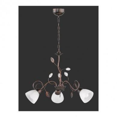 Lustre Traditio Rouille Antique 3x40W E14 TRIO LIGHTING 110700328