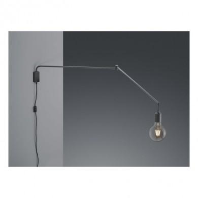 Applique Déportée Line Noir Mat 1x  E27 TRIO LIGHTING 200200132