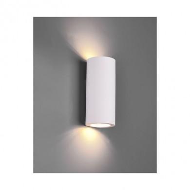 Applique en Plâtre Zazou Blanc 2x10W GU10 TRIO LIGHTING 201100201