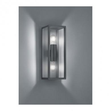 Applique Garonne Anthracite 2x10W E27 TRIO LIGHTING 201860242