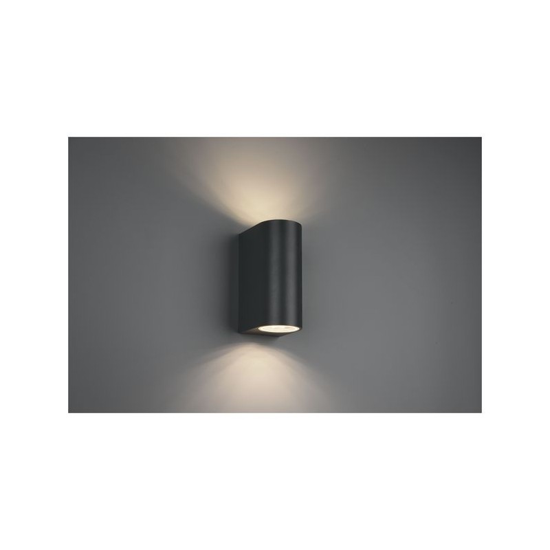 Applique Roya Anthracite Rond 2x35W GU10 TRIO LIGHTING 204260242