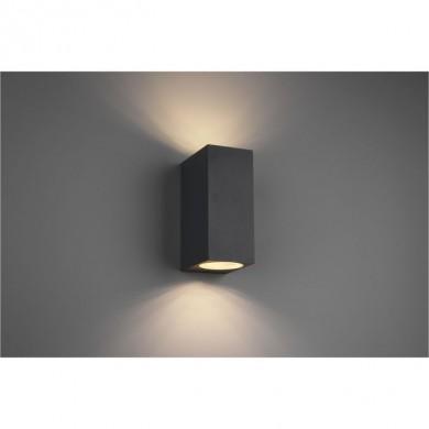 Applique Roya Anthracite Carré 2x35W GU10 TRIO LIGHTING 204269242