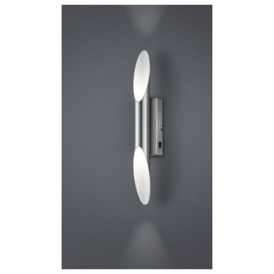 Applique Bolero Nickel Mat 2x3W SMD LED TRI_221570207 221570207 Applique Bolero Nickel Mat 2x3W SMD LED TRIO LIGHTING 221570207