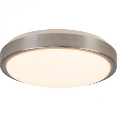 Applique Plafonnier LIVIUS 1x18W Led Nickel-aluminium BRILLIANT G94496A21