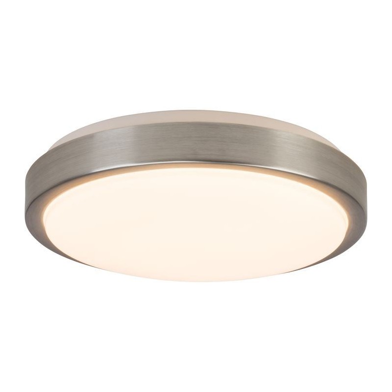 Applique Plafonnier LIVIUS 1x18W Led Nickel-aluminium BRILLIANT G94496A21