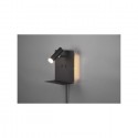 Applique Element Noir Mat 1x3W SMD LED