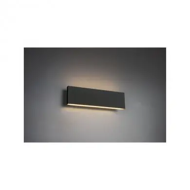 Applique Concha Anthracite 2x6W SMD LED TRIO LIGHTING 225172942