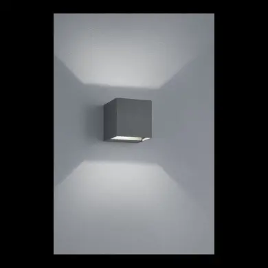Applique Adaja Anthracite 2x3W SMD LED TRIO LIGHTING 226860242
