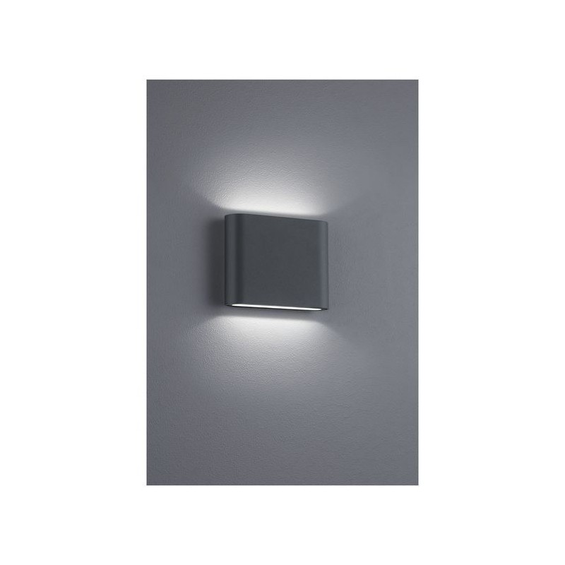 Applique Thames II Anthracite 2x3W SMD LED TRIO LIGHTING 227560242