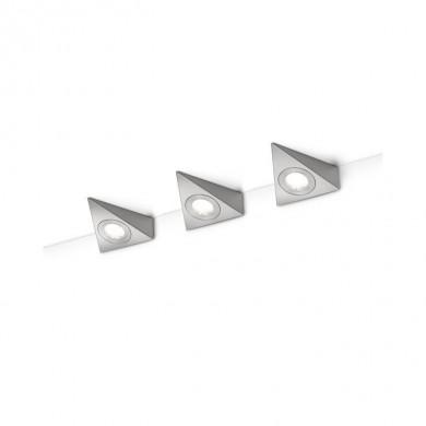 Applique Ecco Nickel Mat 3x3W SMD LED TRIO LIGHTING 273370307