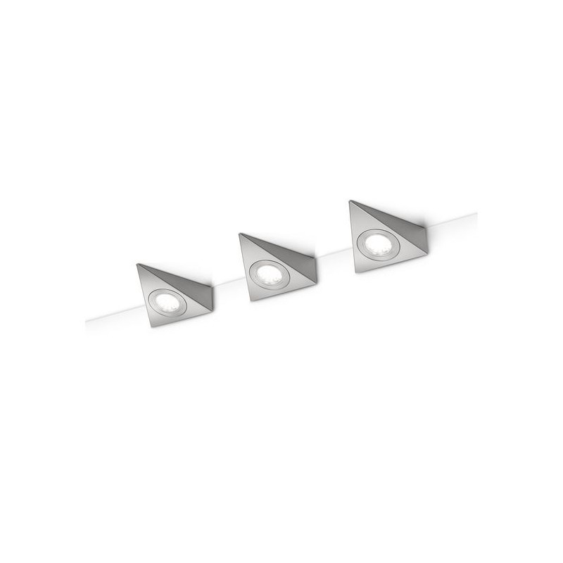 Applique Ecco Nickel Mat 3x3W SMD LED TRIO LIGHTING 273370307