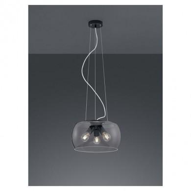 Suspension Valente Anthracite 3x60W E27 TRI_300600342 300600342 Suspension Valente Anthracite 3x60W E27 TRIO LIGHTING 300600342