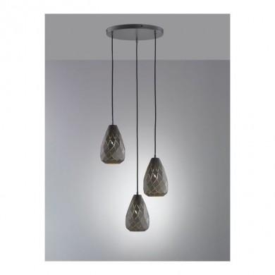 Suspension Onyx Anthracite 3x42W E27 TRIO LIGHTING 301300342