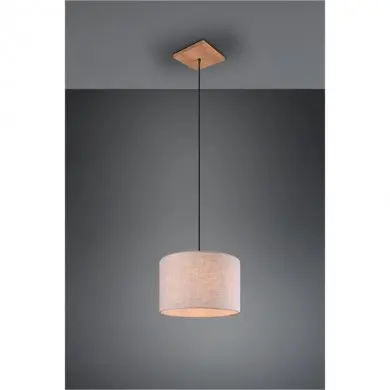 Suspension Elmau Nickel Antique 1x60W E27 TRIO LIGHTING 302100130