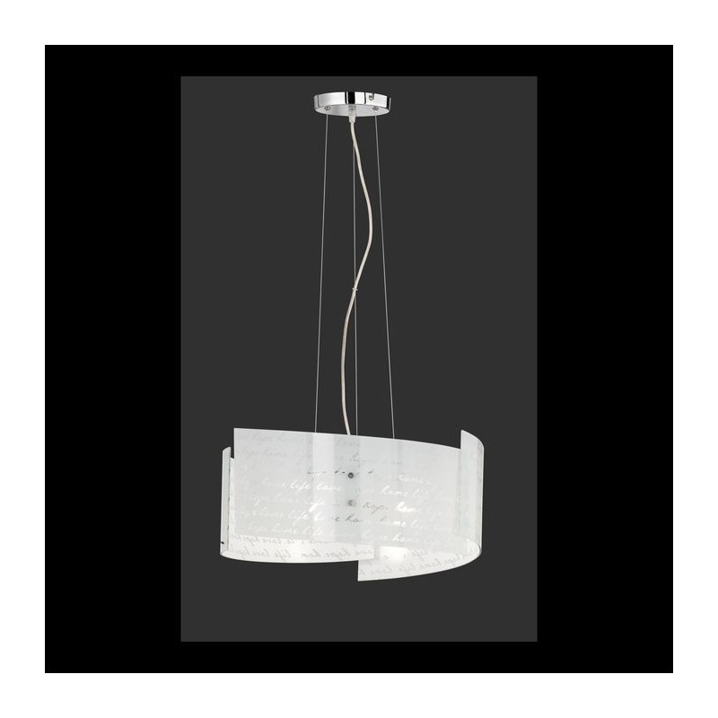 Suspension Signa Blanc 3x40W E27 TRIO LIGHTING 302500301