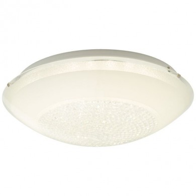 Applique Plafonnier VERA 1x30W Led Blanc-transparent BRI_G96865_85 G96865/85 Applique Plafonnier VERA 1x30W Led Blanc-transparent BRILLIANT G96865/85
