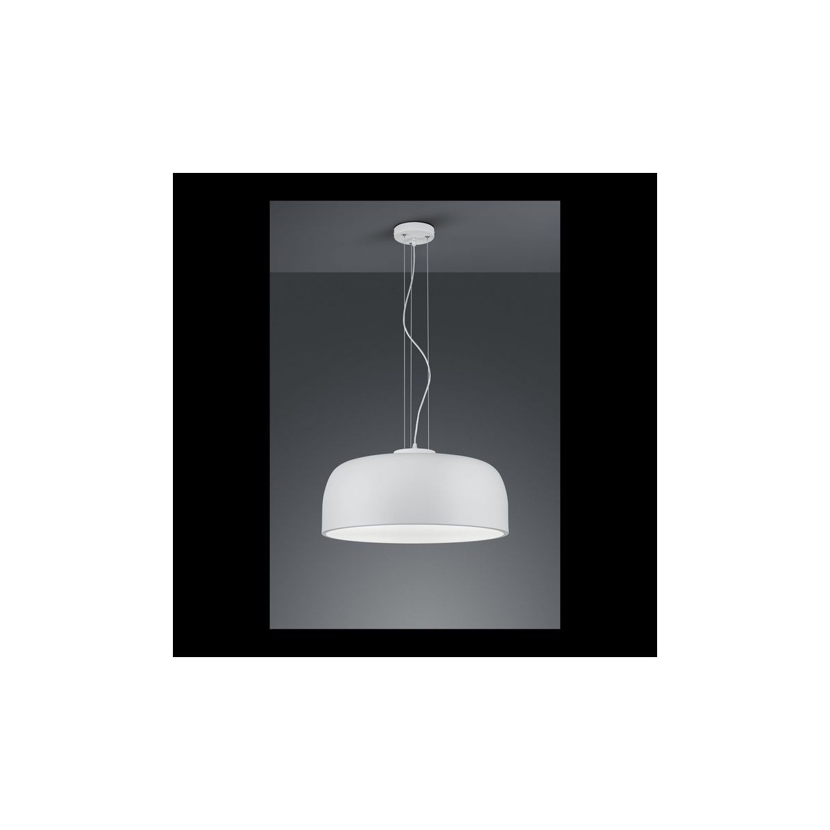 TRIO 609800432 Baron Stropné Svietidlo E27 4x40W