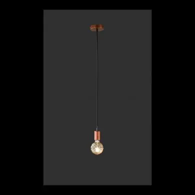 Suspension Cord Cuivré Ancien 1x60W E27 TRI_310100162 310100162 Suspension Cord Cuivré Ancien 1x60W E27 TRIO LIGHTING 310100162