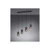 Suspension Robin Noir Mat 4x28W E27 TRIO LIGHTING 310600432