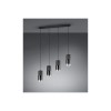 Suspension Robin Noir Mat 4x28W E27 TRIO LIGHTING 310600432