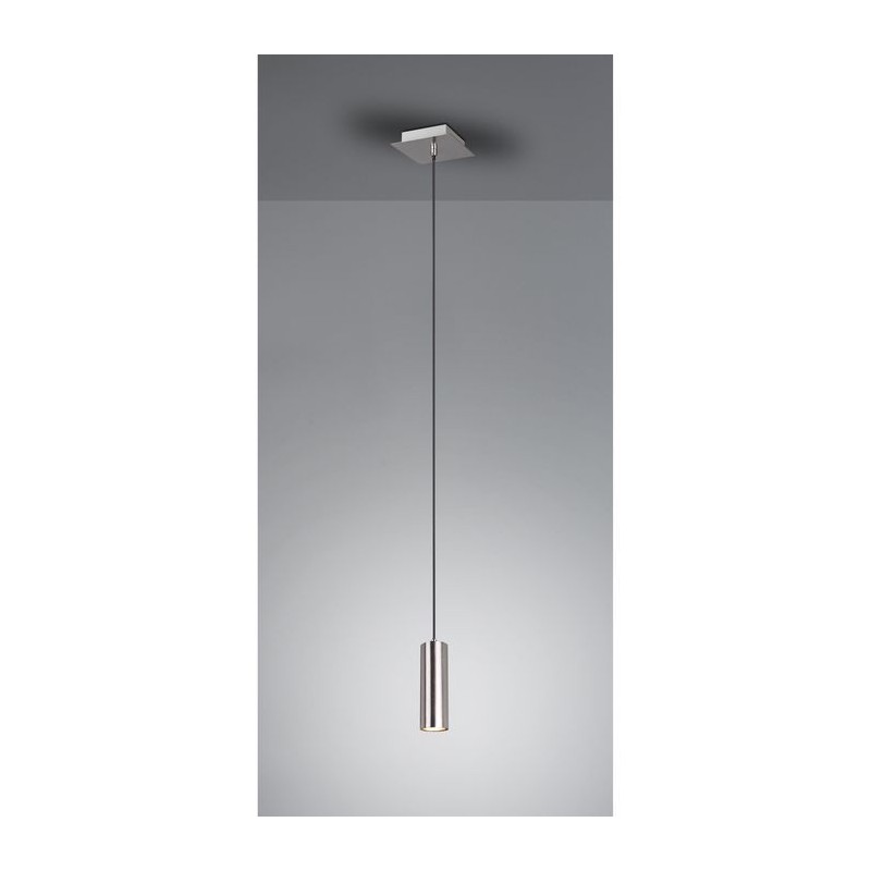 Suspension Marley Nickel Mat 1x35W GU10 TRIO LIGHTING 312400107