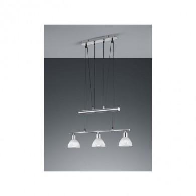 Suspension Billard Levisto Nickel Mat 3x40W E14 TRIO LIGHTING 371010307