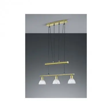 Suspension Levisto Laiton Mat 3x40W E14 TRIO LIGHTING 371010308