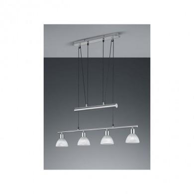 Suspension Levisto Nickel Mat 4x40W E14 TRIO LIGHTING 371010407