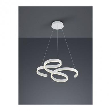 Suspension Francis Blanc Mat 1x52W SMD LED TRIO LIGHTING 371310131