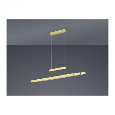 Suspension Trajan Laiton Mat 1x42W SMD LED TRIO LIGHTING 375310508