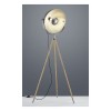 Lampadaire Cinéma Trepied Delhi Nickel 1x60W E27 D66 TRIO LIGHTING 403400167