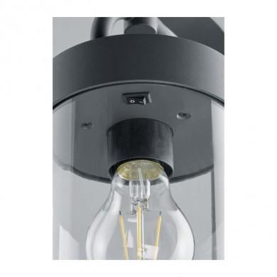 Borne Sambesi Anthracite 1x28W E27 H100 TRIO LIGHTING 404160142