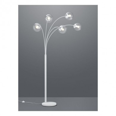 Lampadaire Boule Balini Mat 5x28W E14 Blanc TRI_408500531 408500531 Lampadaire Boule Balini Mat 5x28W E14 Blanc TRIO LIGHTING 408500531