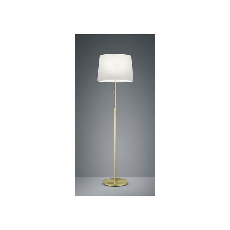 Lampadaire Lyon Laiton Mat 3x60W E27 TRIO LIGHTING 409100308