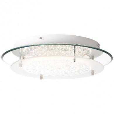 Applique Plafonnier JOLENE 1x16W Led Chrome-transparent BRILLIANT G96984A15