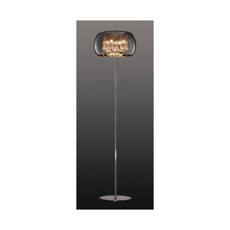 Lampadaire Vapore Chromé 4x42W G9 TRIO LIGHTING 411210406