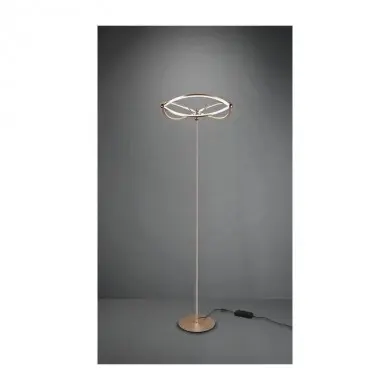 Lampadaire Charivari Laiton Mat 1x31W SMD LED TRIO LIGHTING 421210108