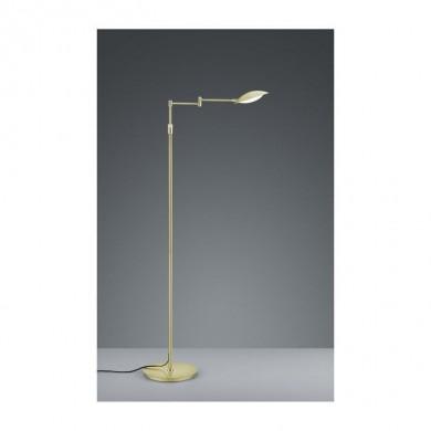 Lampadaire Calcio Laiton Mat 1x10W SMD LED TRI_422410108 422410108 Lampadaire Calcio Laiton Mat 1x10W SMD LED TRIO LIGHTING 422410108