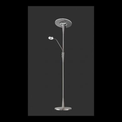 Lampadaire Quebec Nickel Mat Liseuse TRIO LIGHTING 422710307