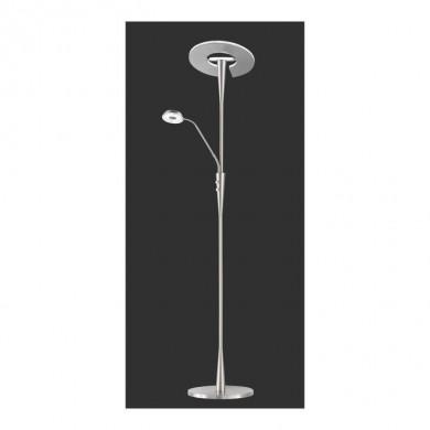 Lampadaire Quebec Nickel Mat Liseuse TRIO LIGHTING 422710307