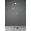 Lampadaire Barrie Nickel Mat LED avec Liseuse TRIO LIGHTING 424210307