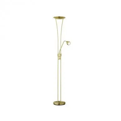 Lampadaire Avec Liseuse Arizona Laiton Mat 1x20W LED TRI_426410208 426410208 Lampadaire Avec Liseuse Arizona Laiton Mat 1x20W LED TRIO LIGHTING 426410208