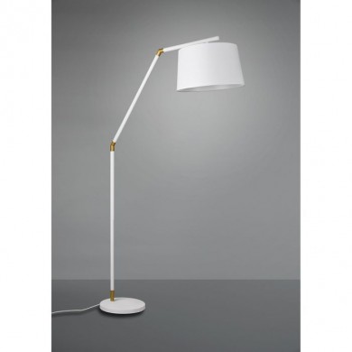 Lampadaire Tracy Blanc Mat 1x60W E27 TRI_462100131 462100131 Lampadaire Tracy Blanc Mat 1x60W E27 TRIO LIGHTING 462100131