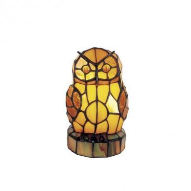 Lampe Tiffany HIBOU 1xE14 D13 MYTIFFANY LT16