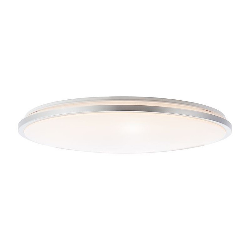 Applique Plafonnier JAMIL 1x60W Led Blanc-argent BRILLIANT G97010/75