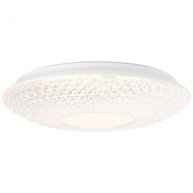 Applique Plafonnier NUNYA 1x24W Led Blanc-chrome BRILLIANT G97011/05