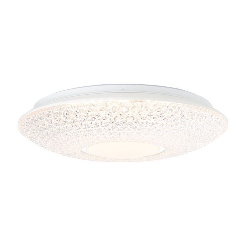 Applique Plafonnier NUNYA 1x24W Led Blanc-chrome BRILLIANT G97011/05