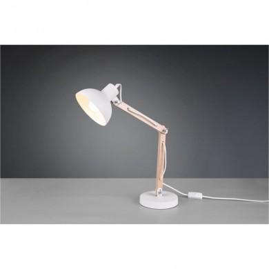 Lampe de table Kimi Blanc Mat 1x42W E27 TRI_508300131 508300131 Lampe de table Kimi Blanc Mat 1x42W E27 TRIO LIGHTING 508300131